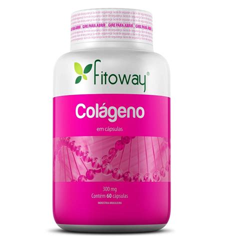 Colágeno 300mg 60 Cápsulas Fitoway Submarino