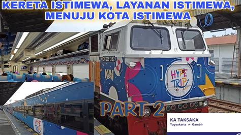 Kembali Ke Yogyakarta Dengan Kereta Istimewa Bernuansa Millenial Ka