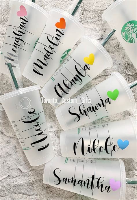 Starbucks Personalized Tumblers Personalized Birthday Gifts | Etsy