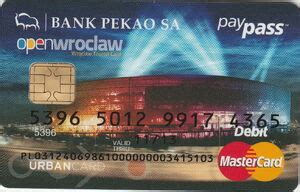 Bank Card: Bank Pekao open Wroclaw (Bank Polska Kasa Opieki SA/Bank ...