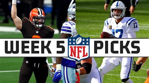 Nfl Week Picks Straight Up And Against The Spread Youtube