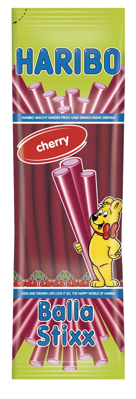 Haribo Balla Stixx Cherry wiśniowe żelki 200g DE 10496303730 Allegro pl