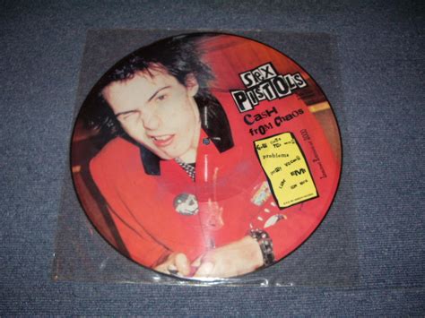 SEX PISTOLS CASH FROM CHAOS 1991 LIMITED PICTURE DISC LP パラダイスレコード