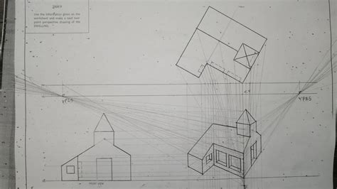 Engineering Graphic And Designgrade 11 Two Points Perspective Drawing