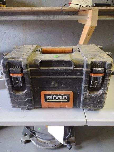 Ridgid tool box - Metzger Property Services LLC