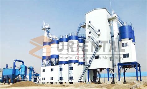 Two Stage Arrangement Of The Dry Mortar Production Line Dry Mortar