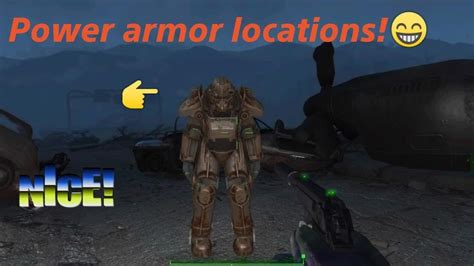 Fallout 4 Power Armor Locations And More Youtube