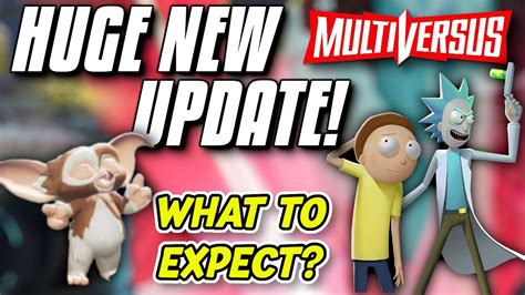 Huge Multiversus Update Gizmo Release Patch Notes Morty Buffs Youtube