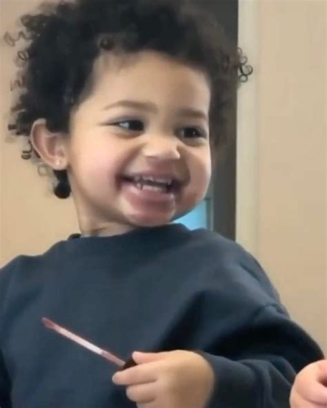 Kylie Jenner Lets Daughter Stormi 5 Eat Her Lip Gloss As She Shouts Makeup Is All Over Tot