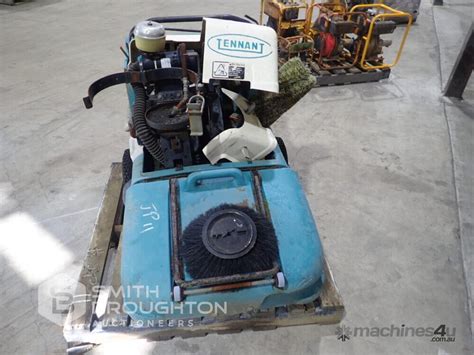 Used Tennant 6080 Floor Sweeper Cleaning Equipment Parts In Listed