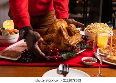 Christmas Dinner Roasted Turkey Special Food Stock Photo 2222879583 ...