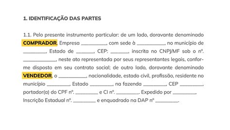 Contrato de compra e venda de grãos como fazer e assinar