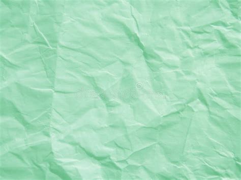 Mint Green Crumpled Paper Texture Background Stock Photo - Image of empty, mint: 183634574