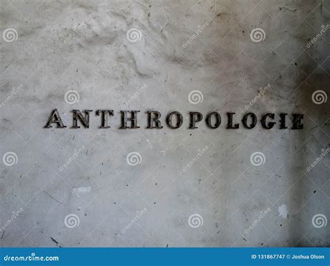 Anthropologie Logo on the Side of a Building Editorial Photography ...