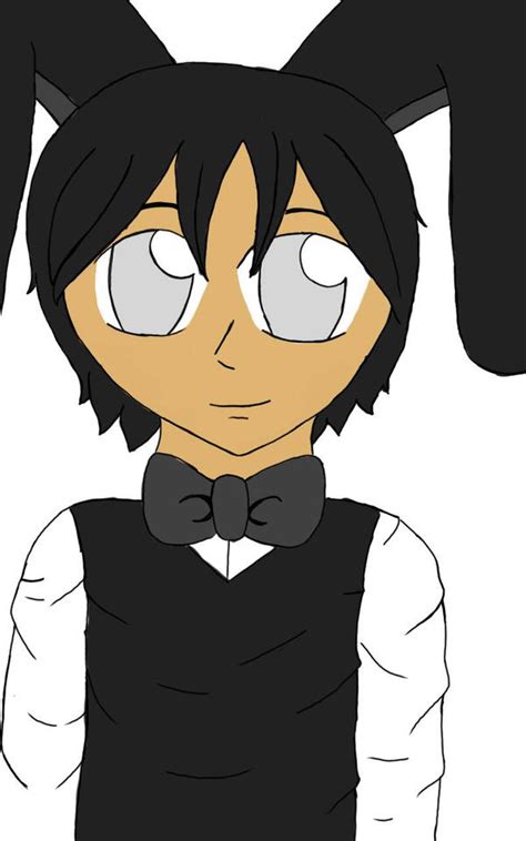 Shadow Bonnie Human By Ludwigvonkoopalover On Deviantart