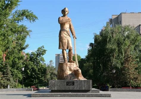 Kazakh Soviet Socialist Republic Monument To Manshuk Mametova At The