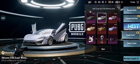 Hari Ini Skin Mobil Mclaren Tersedia Di Pubg Mobile Ini Dia Penampakan