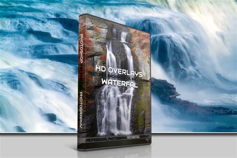 200 HIGH QUALITY WATERFALL Water Digital Photoshop Overlays By