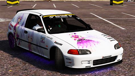 Honda Civic Sir Eg Itasha Livery Gta Mods