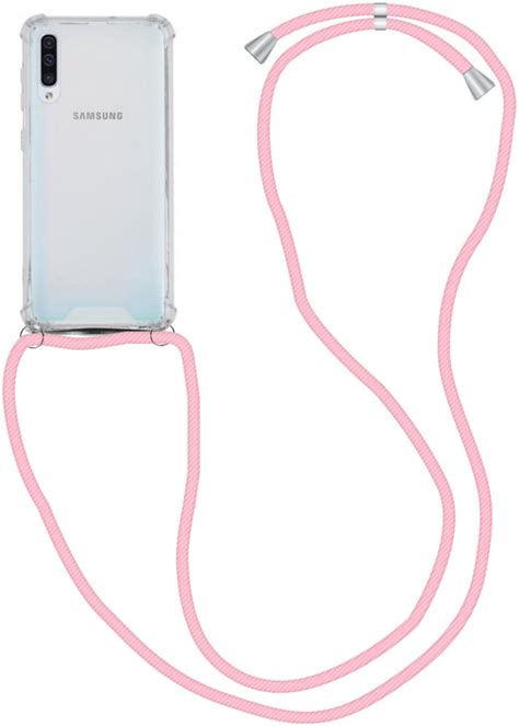 Samsung Galaxy A Hoesje Back Cover Met Koord Roze Gsmpunt Nl