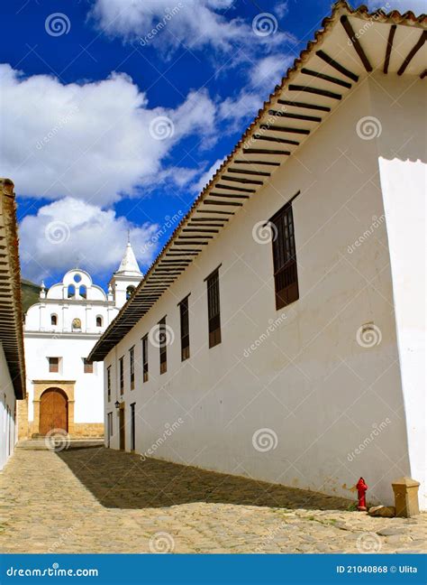 Church And Monastery Villa De Leyva Colombia Stock Photo Image Of