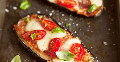 Oven Baked Eggplant With Tomato Sauce And Mozzarella Recipe Eat