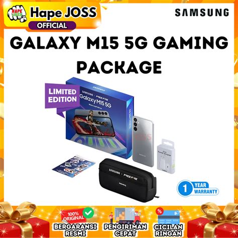 Jual Samsung Galaxy M15 5g 6 128gb Nfc Gaming Package Free Fire