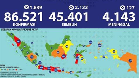 Update Virus Corona Di Indonesia Dan Jatim Minggu 19 Juli 2020 Tambah