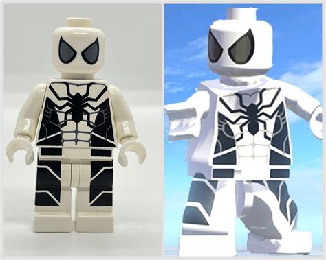 Virtual To Physical Spider Man Future Foundation Lego Marvel Super