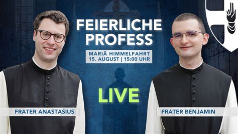 Feierliche Profess Live Stift Heiligenkreuz Youtube