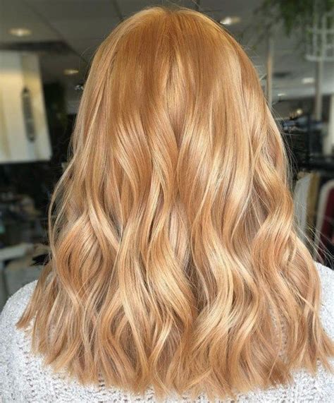 Blonde And Strawberry Blonde Highlights