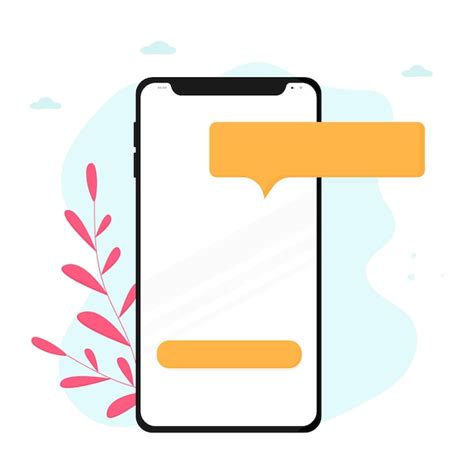 Notifica O De Mensagens De Bate Papo No Smartphone Ilustra O