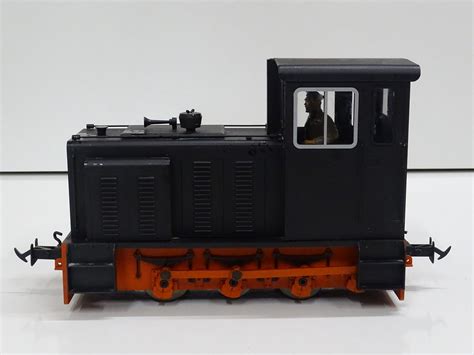 Lot 594 - A pair of G scale diesel locomotives