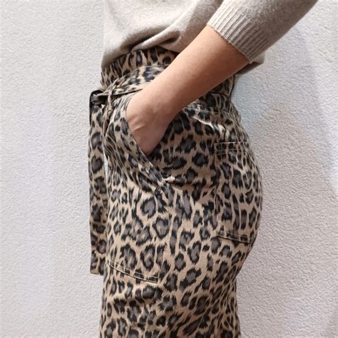 PANTALON Femme Imprimé Leopard Bagheera LE 133 CANNES