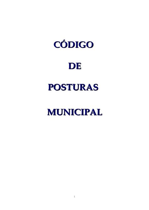 Pdf C Digo De Posturas Municipal Goiatubalei N De De