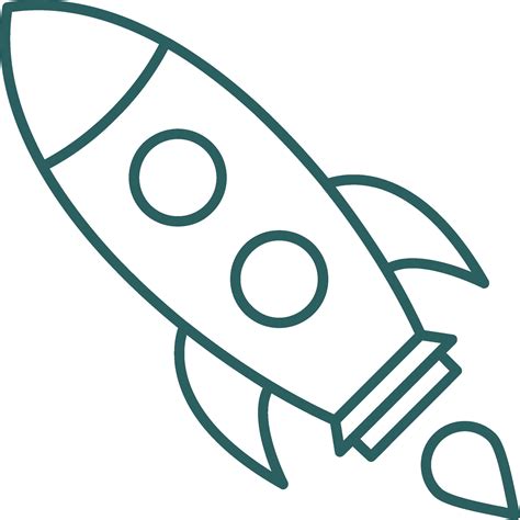 Rocket Line Gradient Icon 39015520 Vector Art at Vecteezy