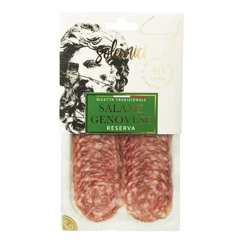 Solemici Колбаса Салями Дженовезе сервировочная нарезка/Salame Genovese ...