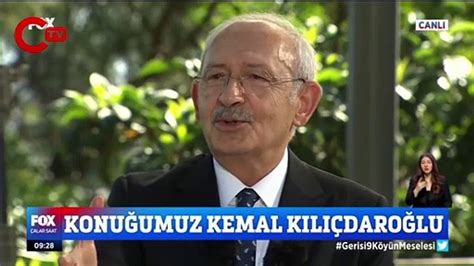 Kılıçdaroğlu ndan canlı yayında Erdoğan ın adaylık çağrısına yanıt