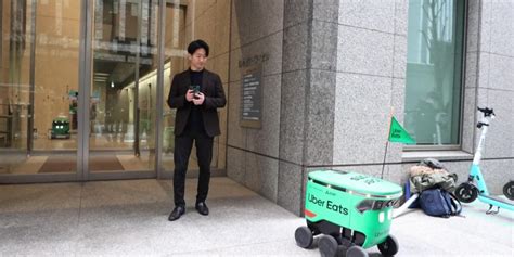 Uber Eats Starts Robot Deliveries In Tokyo Myanmar International Tv