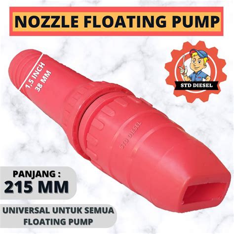 Jual Nozzle Penyemprot Floating Pump Pompa Apung Siram Bawang Merah