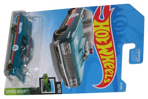 Hot Wheels Chevy Chevelle SS Speed Blur Teal Toy Car Walmart