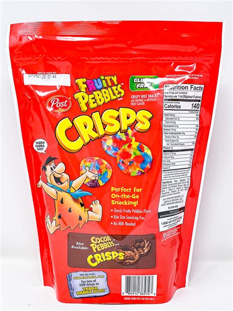 Tales Of The Flowers Fruity Pebbles Crisps