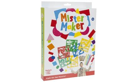 Mister Maker Stencil Art Set | Groupon Goods