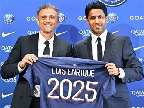 Paris Saint Germain Announce Luis Enrique As Manager