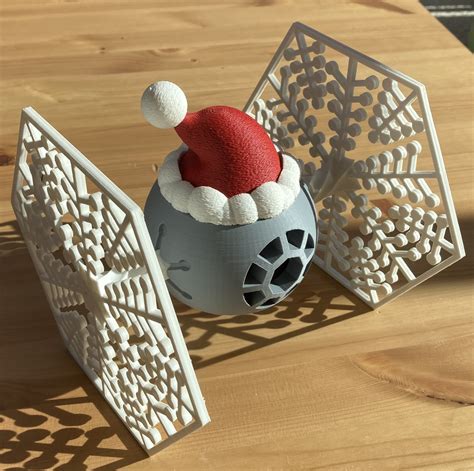 Free Stl File Santa S Sleigh Fighter・3d Printing Design To Download・cults