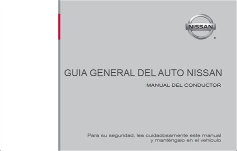 Manual De Propietario En Pdf Nissan Versa 2016 Automanuales Mx