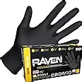 SAS Safety 66519 Raven Powder Free 6 Mil Disposable Nitrile Gloves