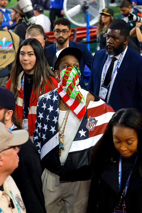 Super Bowl 2023: ASAP Rocky Supports Rihanna at Halftime Show | Us Weekly
