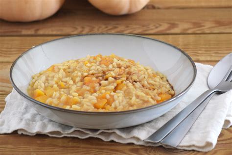 Risotto de calabaza al balsámico Receta de cocina fácil sencilla y