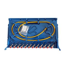 Rack Mounted Wall Mounted Fiber Patch Panel Sc Lc Fc St For